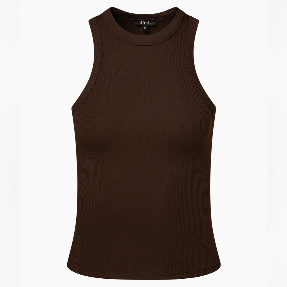 BNWT IVL Rib Tank size S Java color - Picture 1 of 4